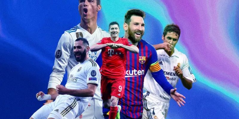 Top 5 cầu thủ ghi bàn nhiều nhất